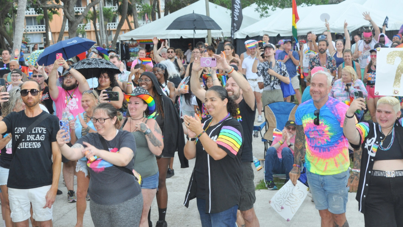 Palm Beach Pride Crowd